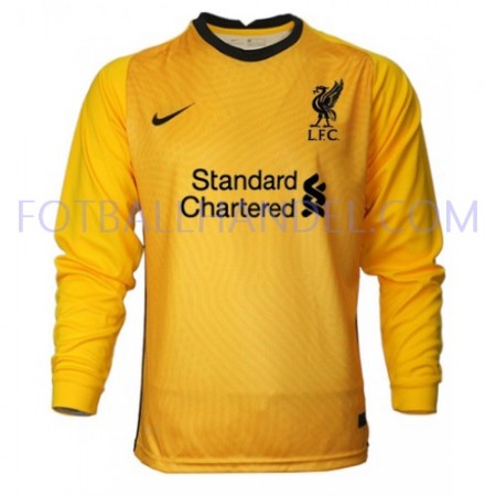 Herre Fotballdrakter Keeper Liverpool Borte 2020-21 Langermet